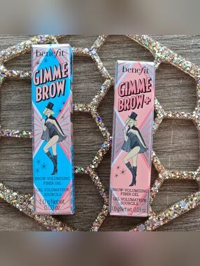 Set of 2 Benefit Gimme Brow Volumizing Fiber Gel Minis - New!